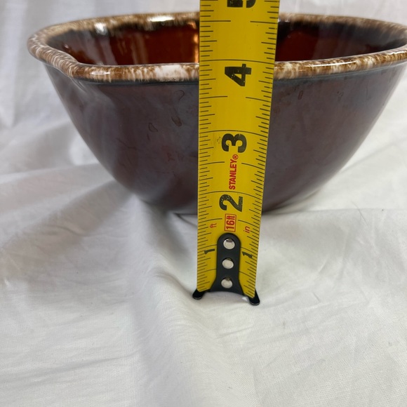 Vintage Hull Pottery Mixing Bowl 8” Lip Batter Bowl - Picture 5 of 7